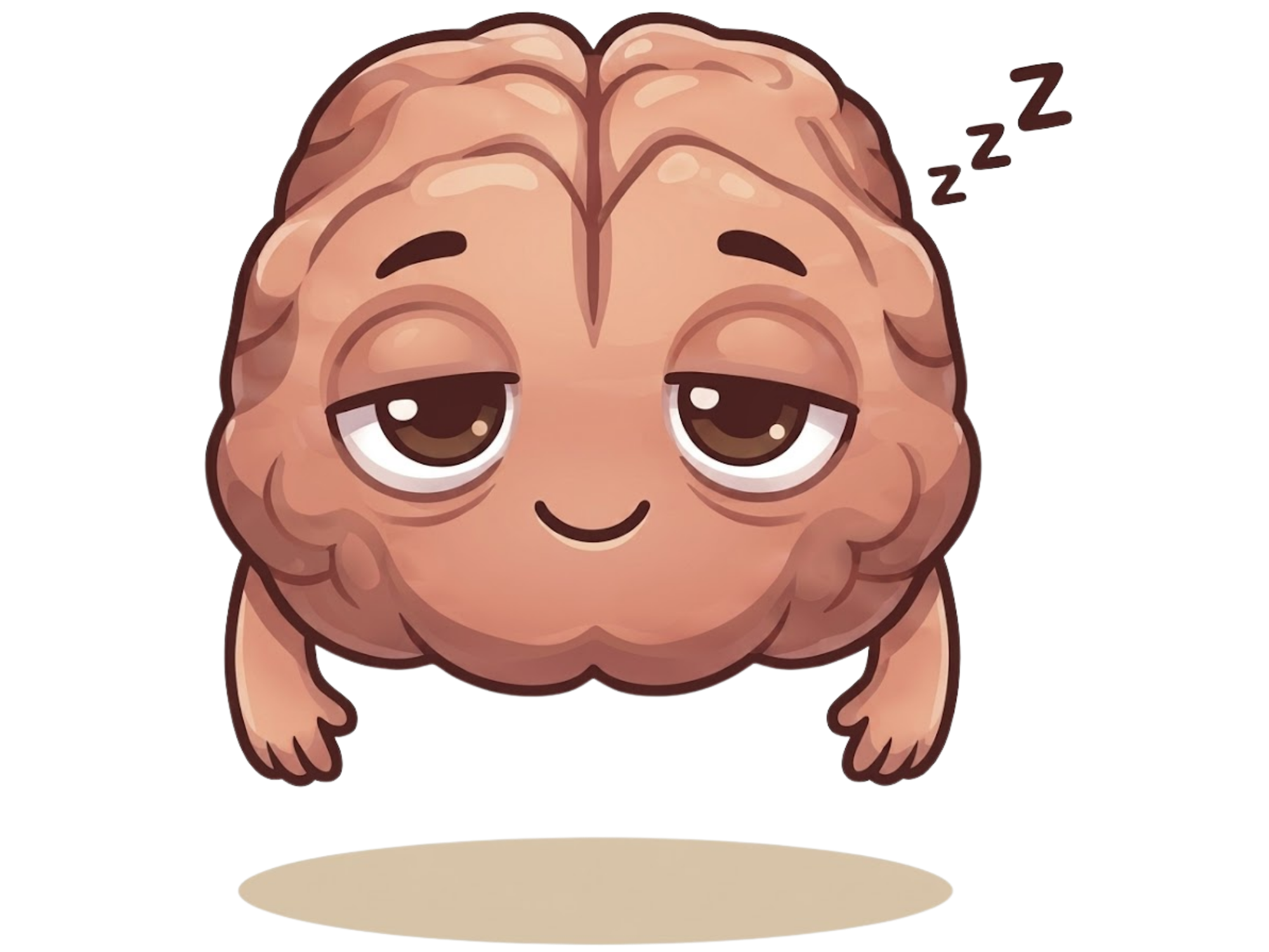 Sleeping brain mascot